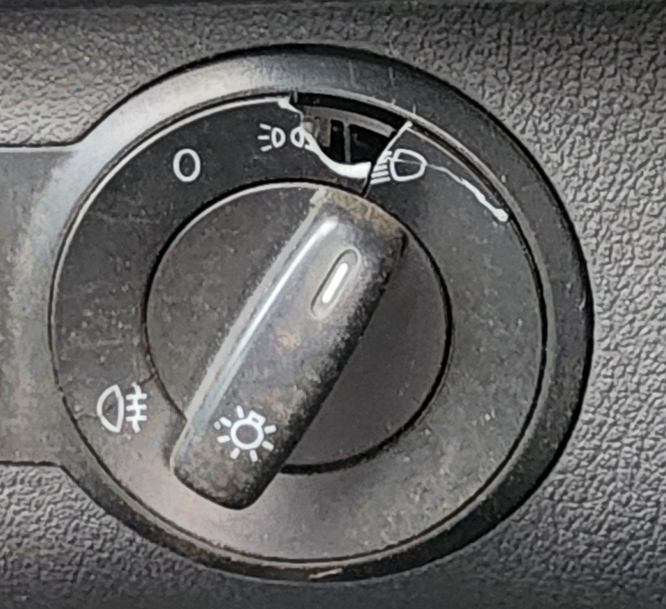 CADDY LIGHT SWITCH