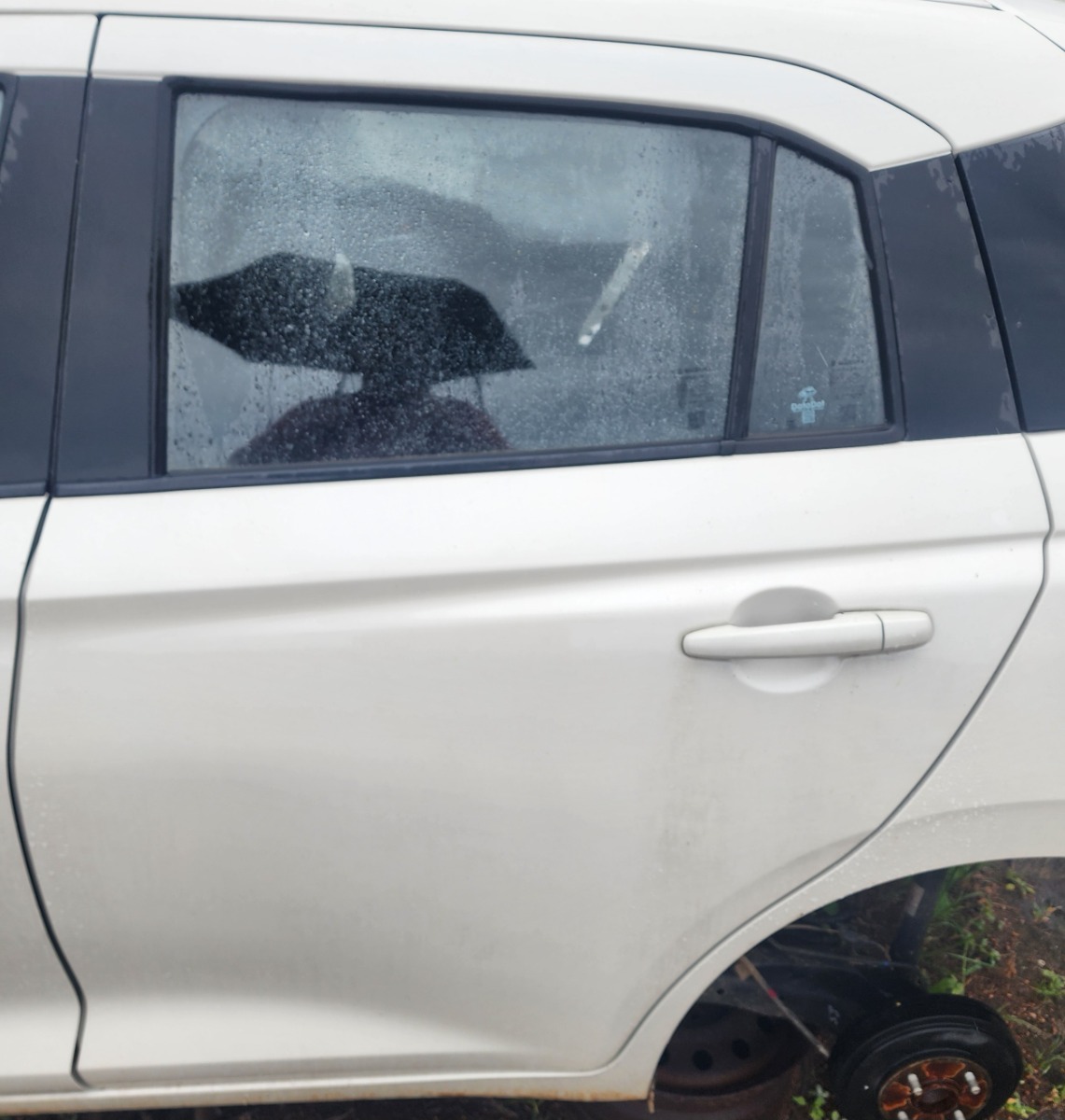 SWIFT LEFT REAR DOOR (SHELL)