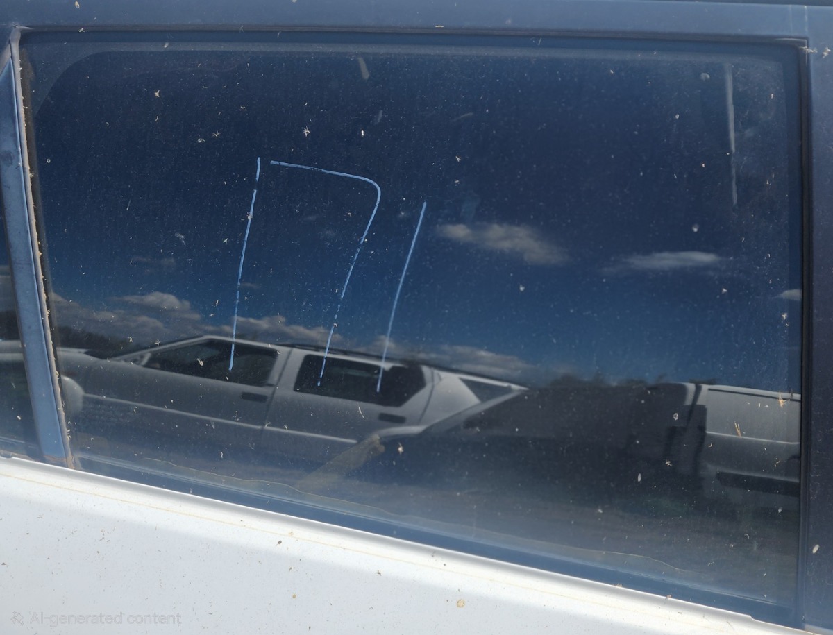 3 HATCH RIGHT REAR DOOR GLASS