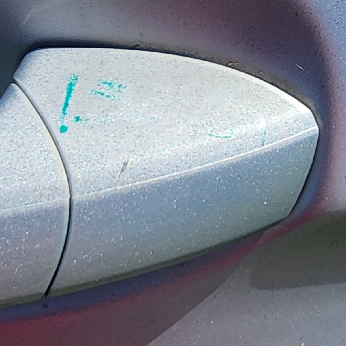W212 LEFT REAR HANDLE END PIECE