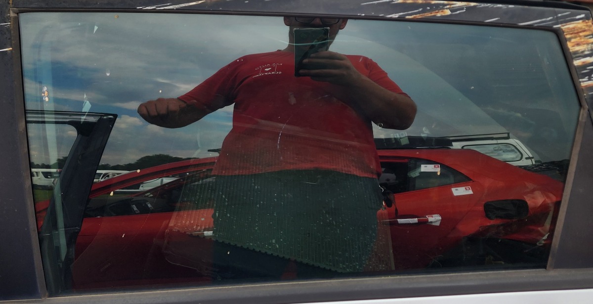 I20 LEFT REAR DOOR GLASS