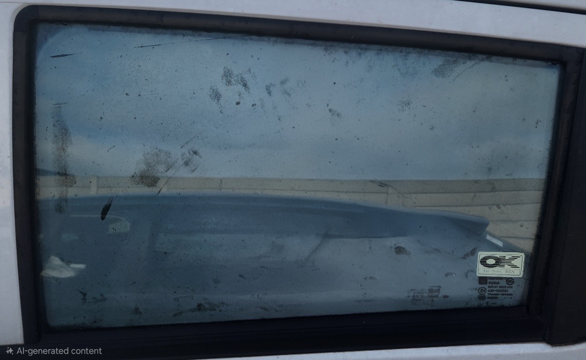 SPARK LEFT REAR DOOR GLASS
