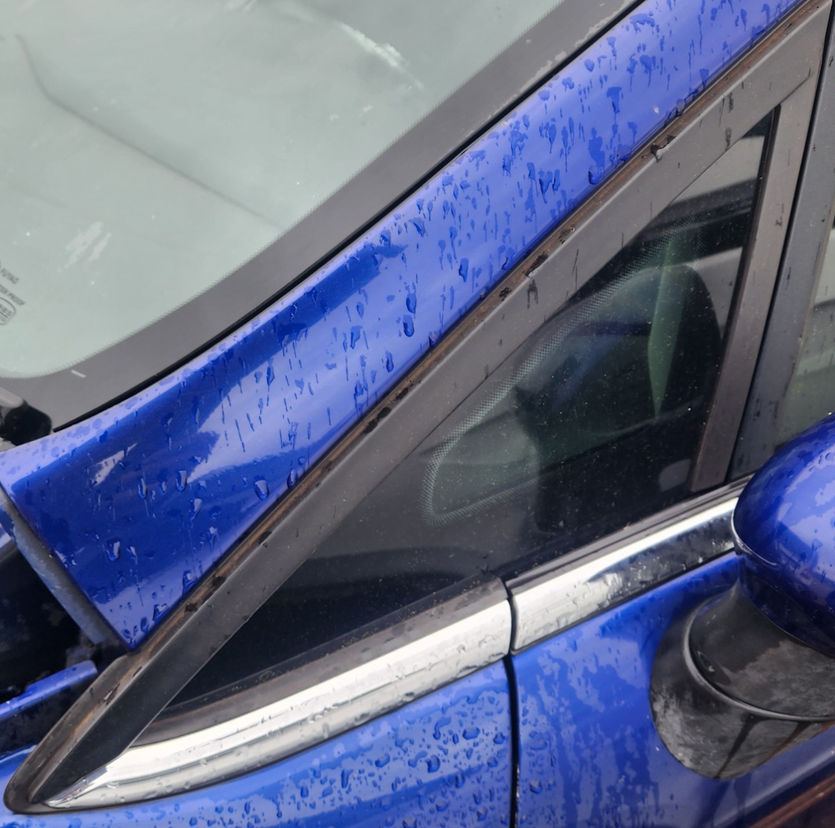 FIESTA MK4 LEFT FRONT QUARTER VENT