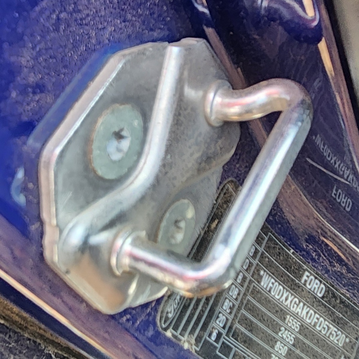 FIESTA ECOBOOST RIGHT FRONT DOOR STRIKER