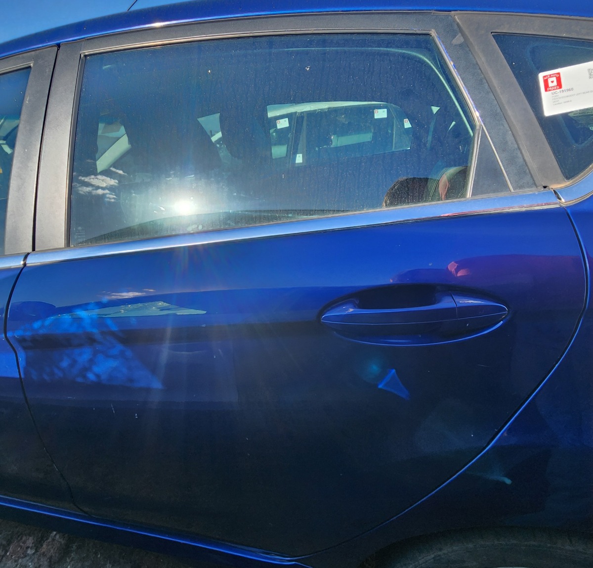 FIESTA MK4 DOOR LEFT REAR (SHELL)