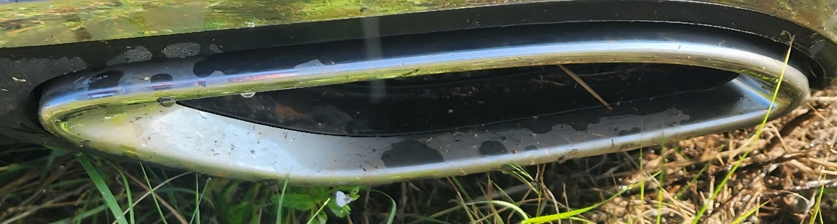 W253 Rear Bumper Right Exhaust Trim