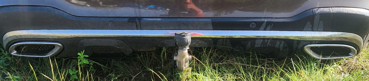 W253 REAR BUMPER CHROME TRIM