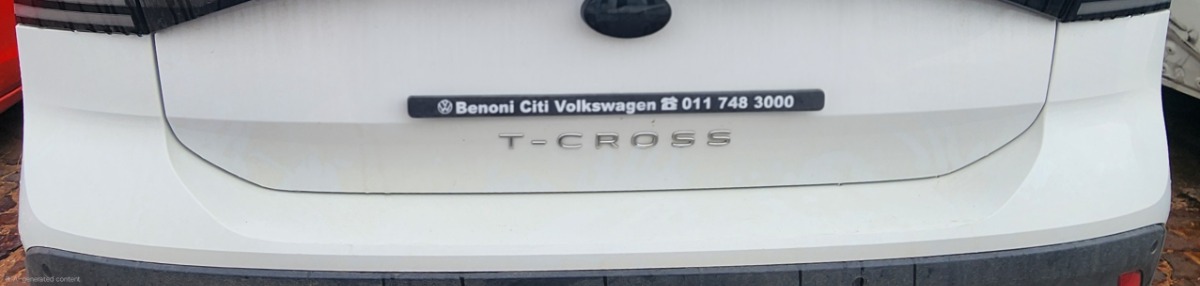 T-CROSS REAR BUMPER UPPER