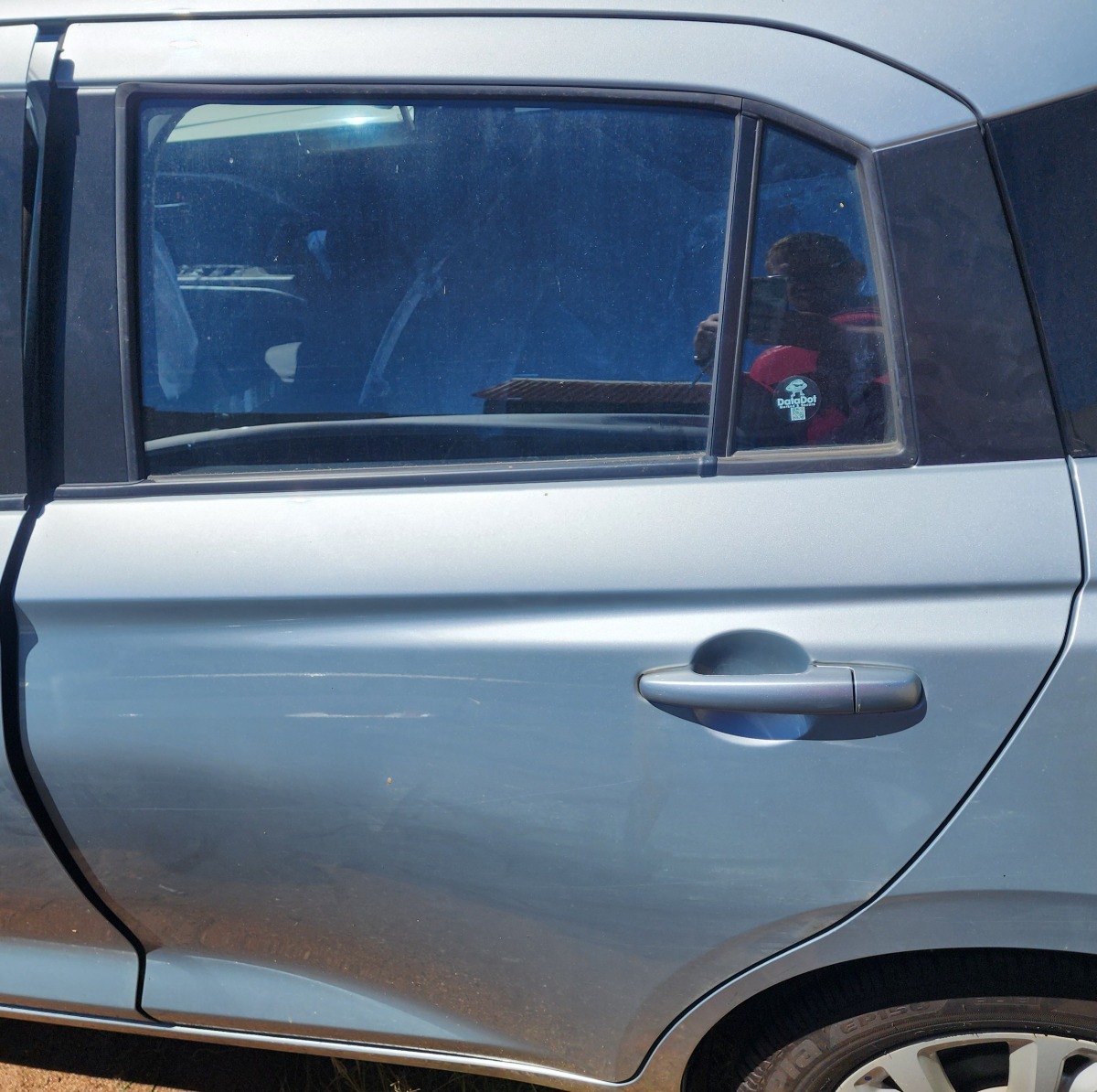 SWIFT LEFT REAR DOOR (SHELL)