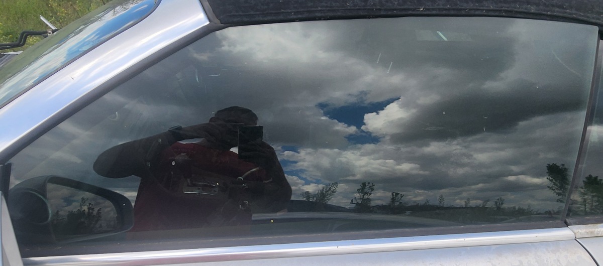 A4 B7 CABRIO LEFT DOOR GLASS