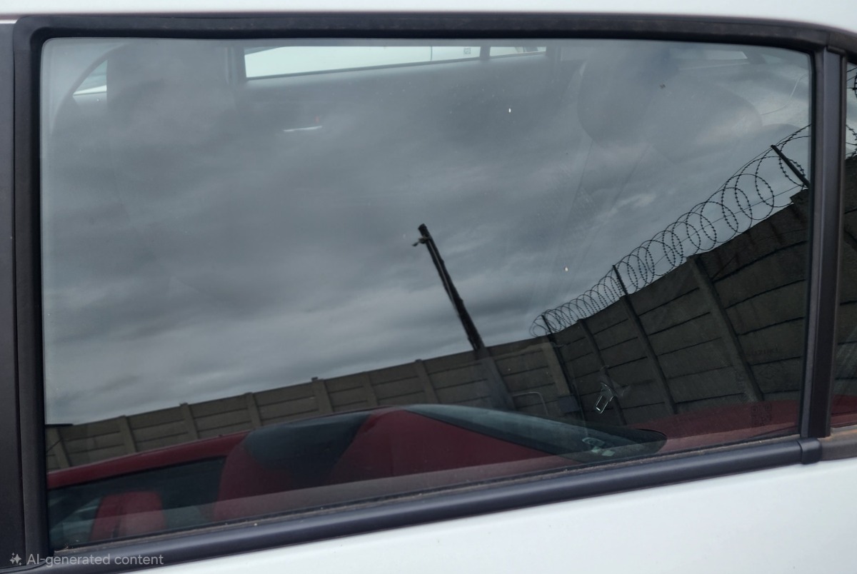 SWIFT LEFT REAR DOOR GLASS