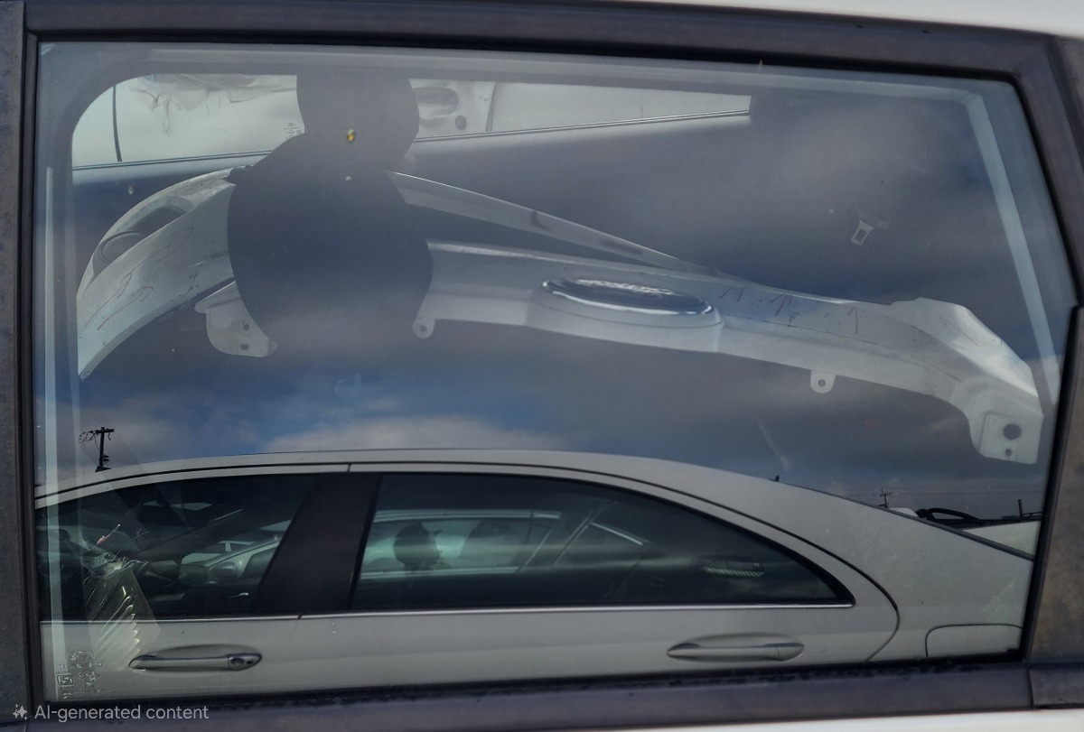 FIGO LEFT REAR DOOR GLASS