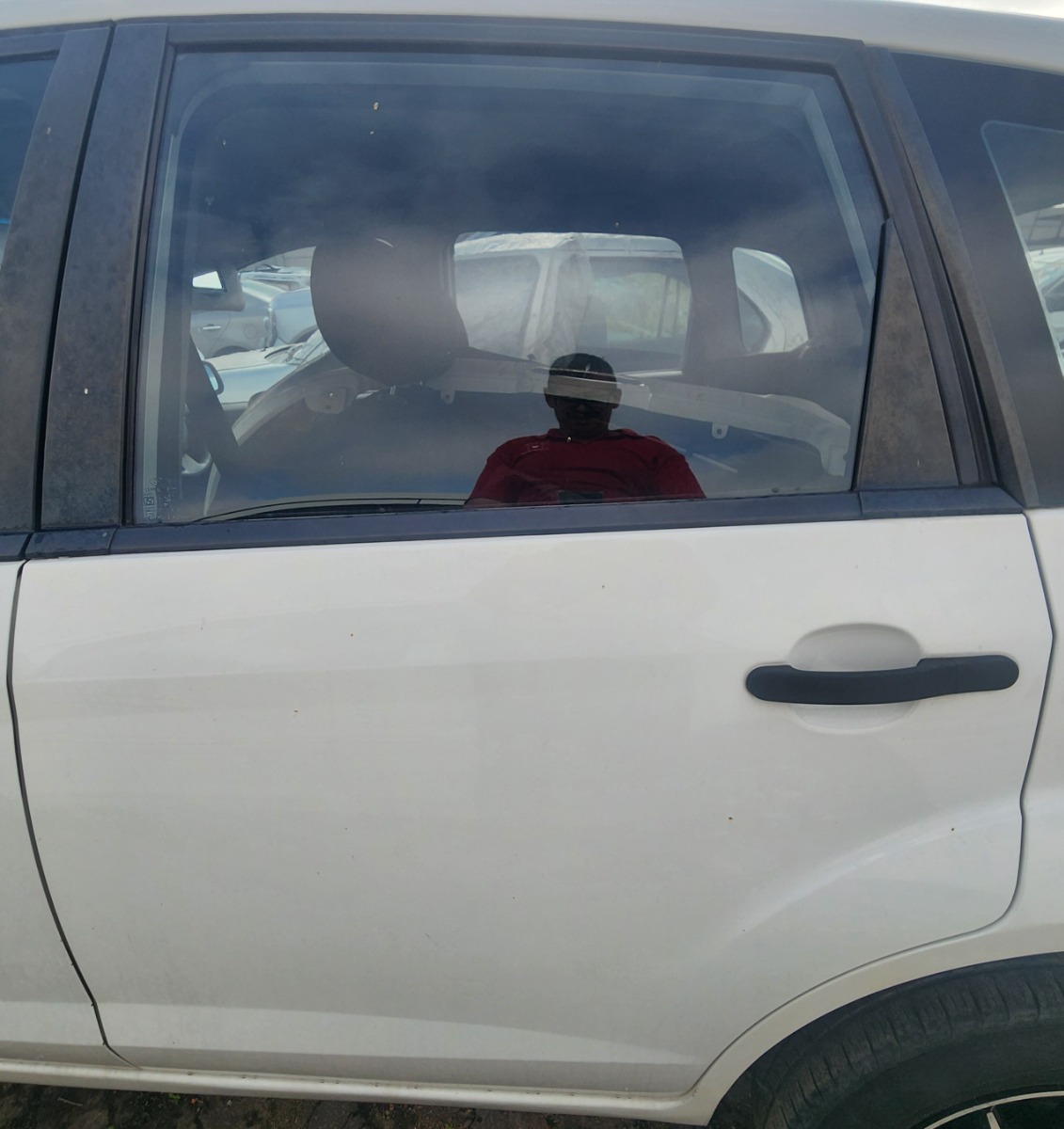 FIGO LEFT REAR DOOR (SHELL)