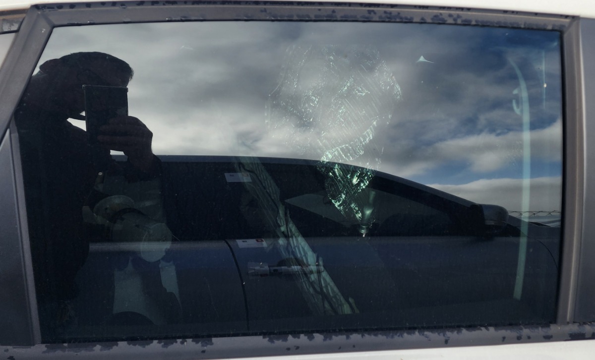 POLO MK2 VIVO RIGHT REAR DOOR GLASS