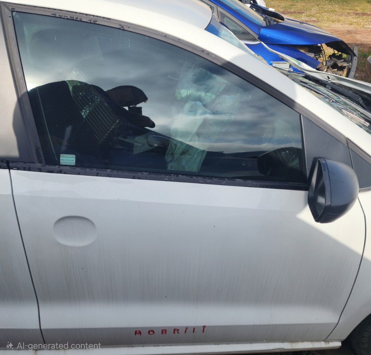 POLO MK2 VIVO RIGHT FRONT DOOR (SHELL)