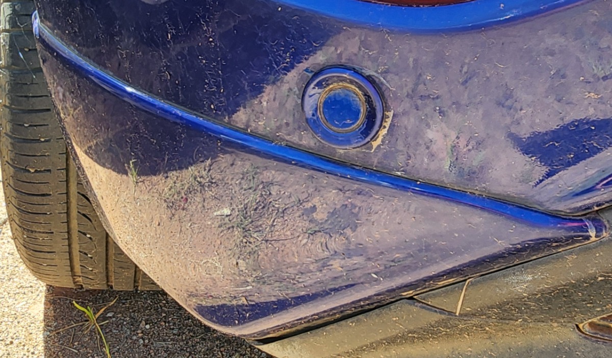 FIESTA ECOBOOST LEFT REAR BUMPER CORNER