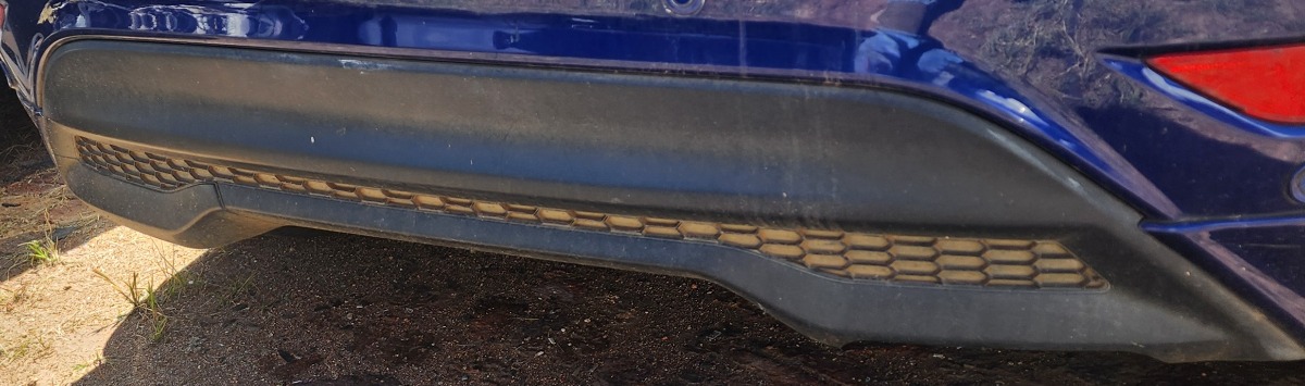 FIESTA ECOBOOST TITANIUM REAR BUMPER SPOILER