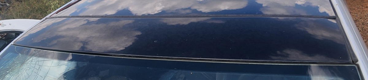 SCIROCCO SUNROOF RAIL AND FRONT PANEL