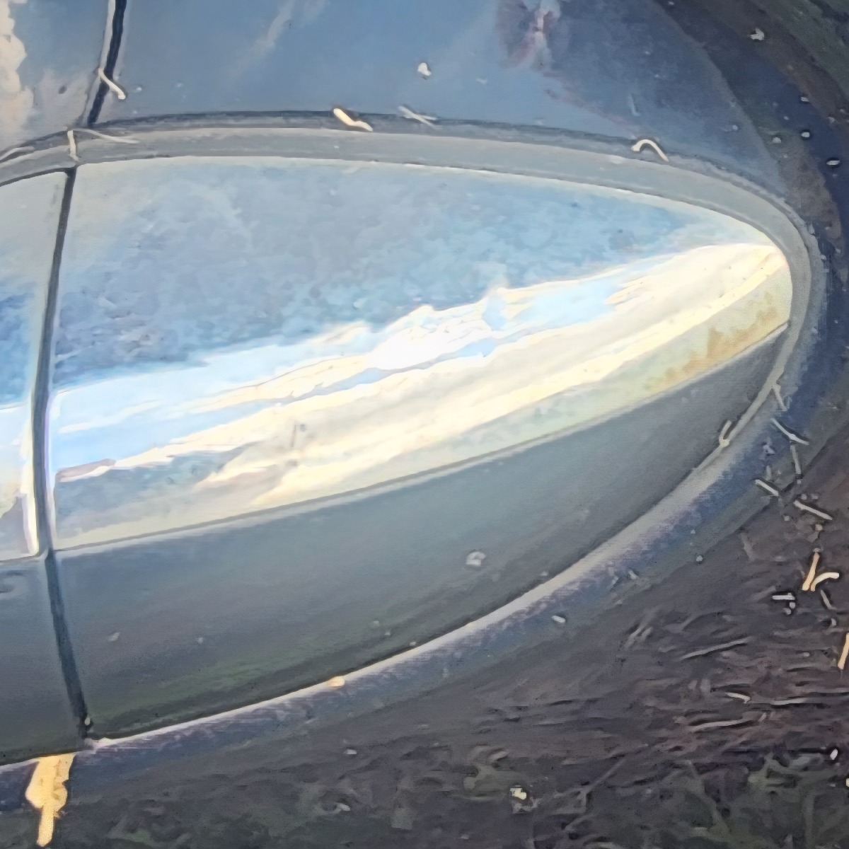 W164 LEFT REAR HANDLE END PIECE