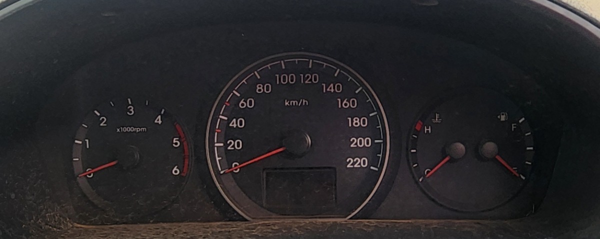 H1 2.5 AUTO SPEEDO CLUSTER