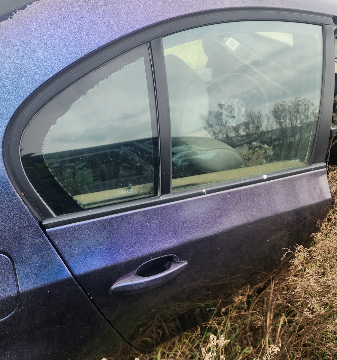 E60 RIGHT REAR DOOR (SHELL)