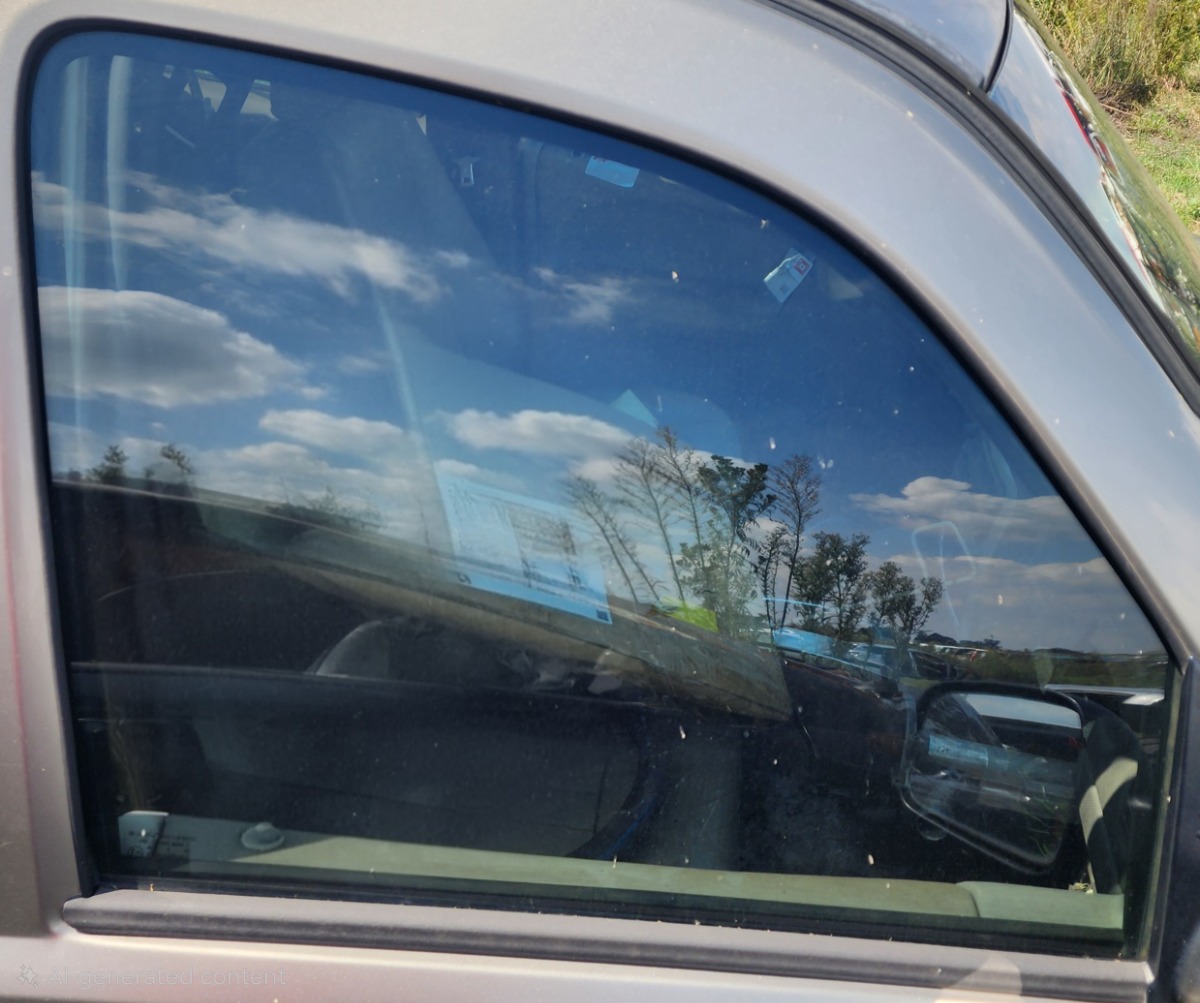 CHEROKEE RIGHT FRONT DOOR GLASS