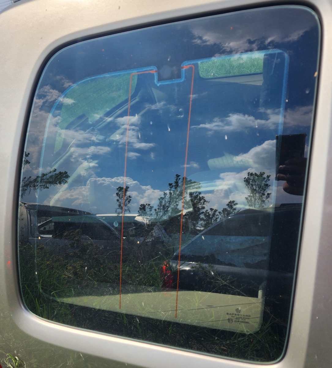 CHEROKEE RIGHT REAR QUARTER VENT BODY