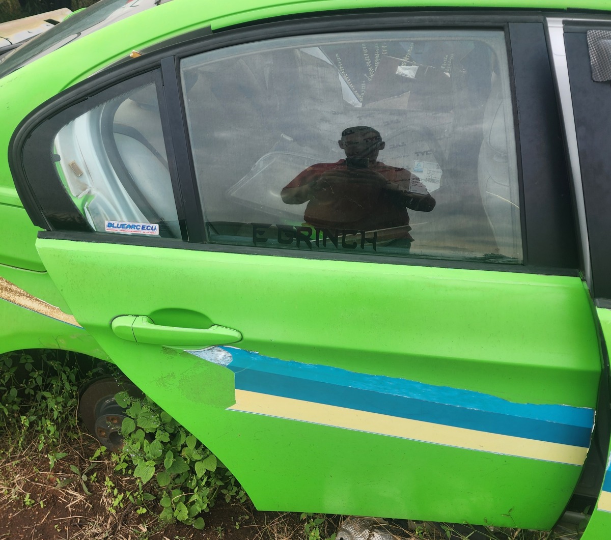 E90 RIGHT REAR DOOR (SHELL)