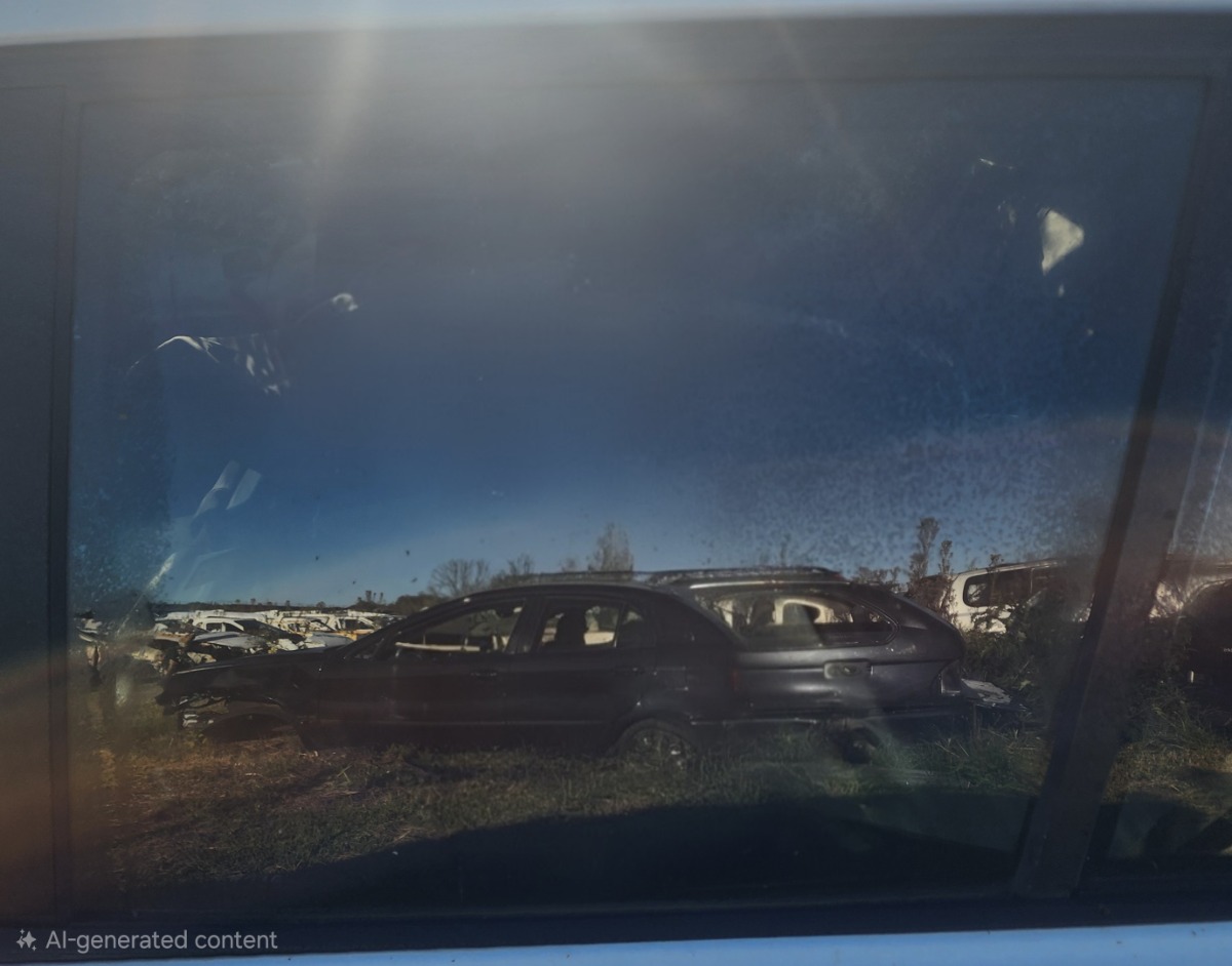E83 LEFT REAR DOOR GLASS