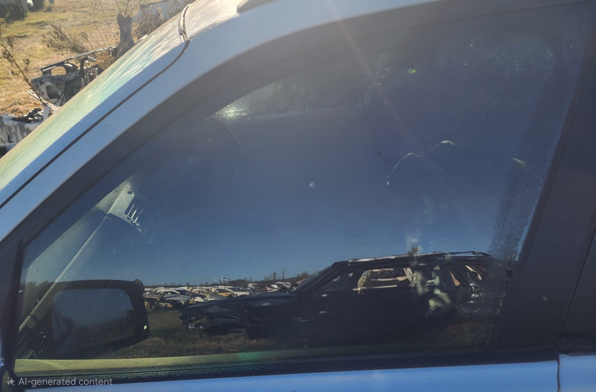 E83 LEFT FRONT DOOR GLASS