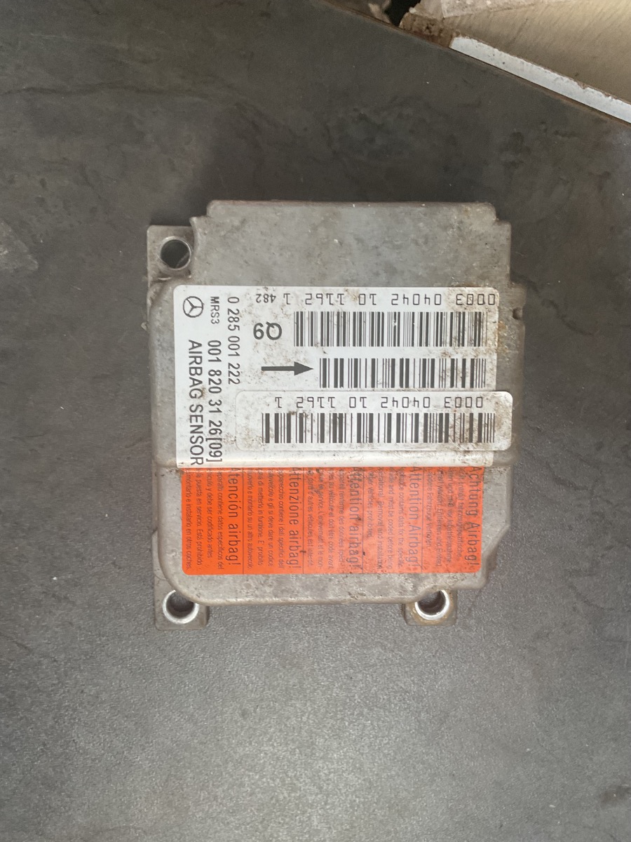 W169 AIRBAG CONTROL MODULE