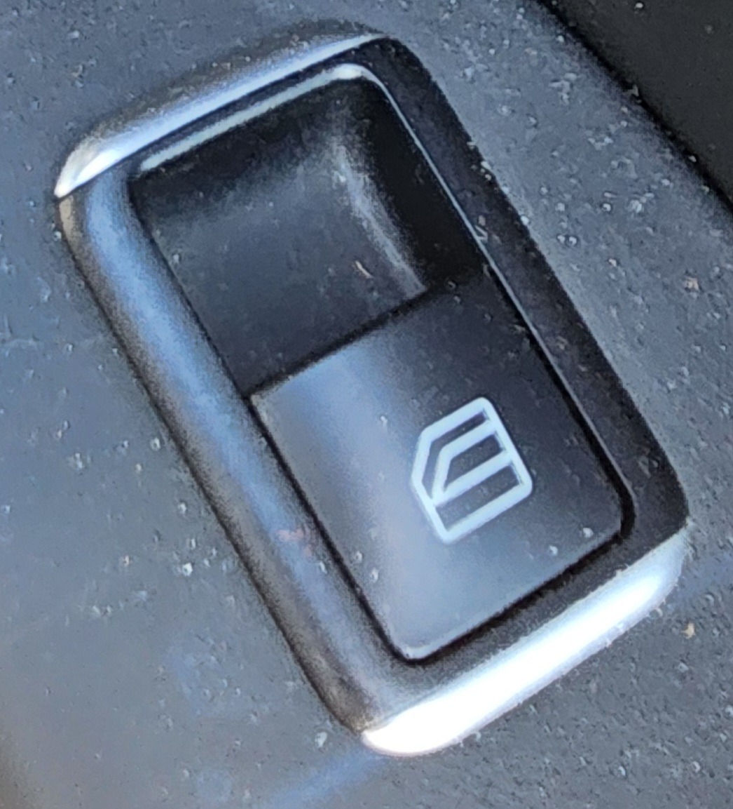 W166 GL63 RIGHT REAR WINDOW SWITCH