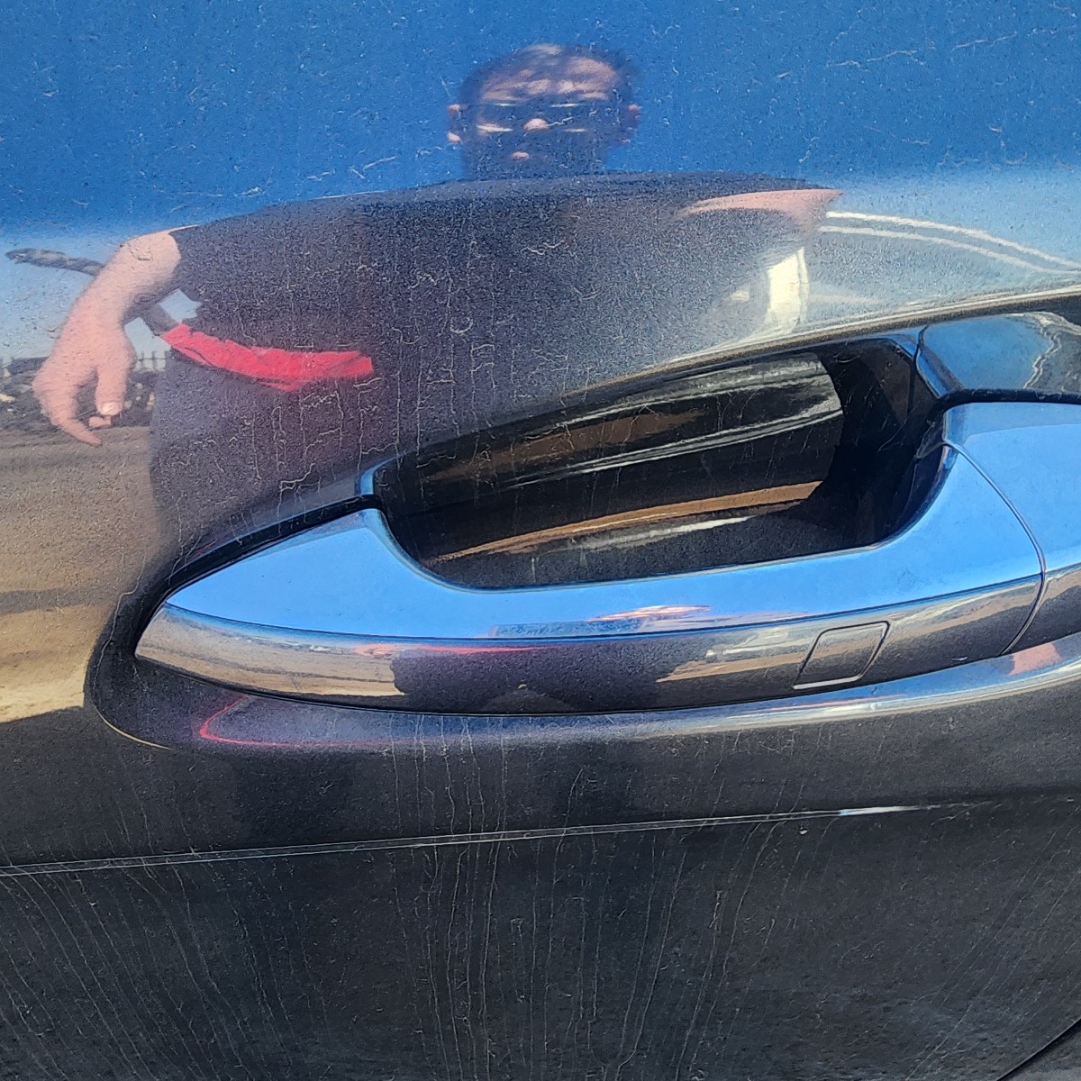 W166 GL63 LEFT FRONT OUTER DOOR HANDLE