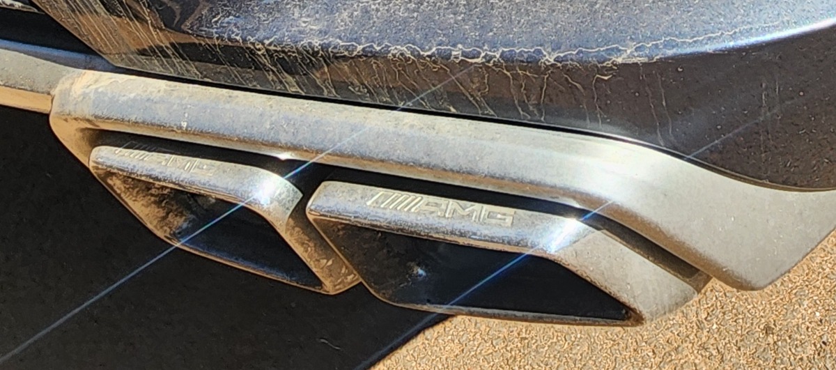 W166 GL63 RIGHT REAR TAIL PIPE EXTENSION