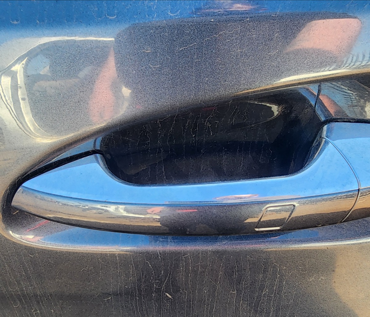 W166 GL63 LEFT REAR OUTER DOOR HANDLE