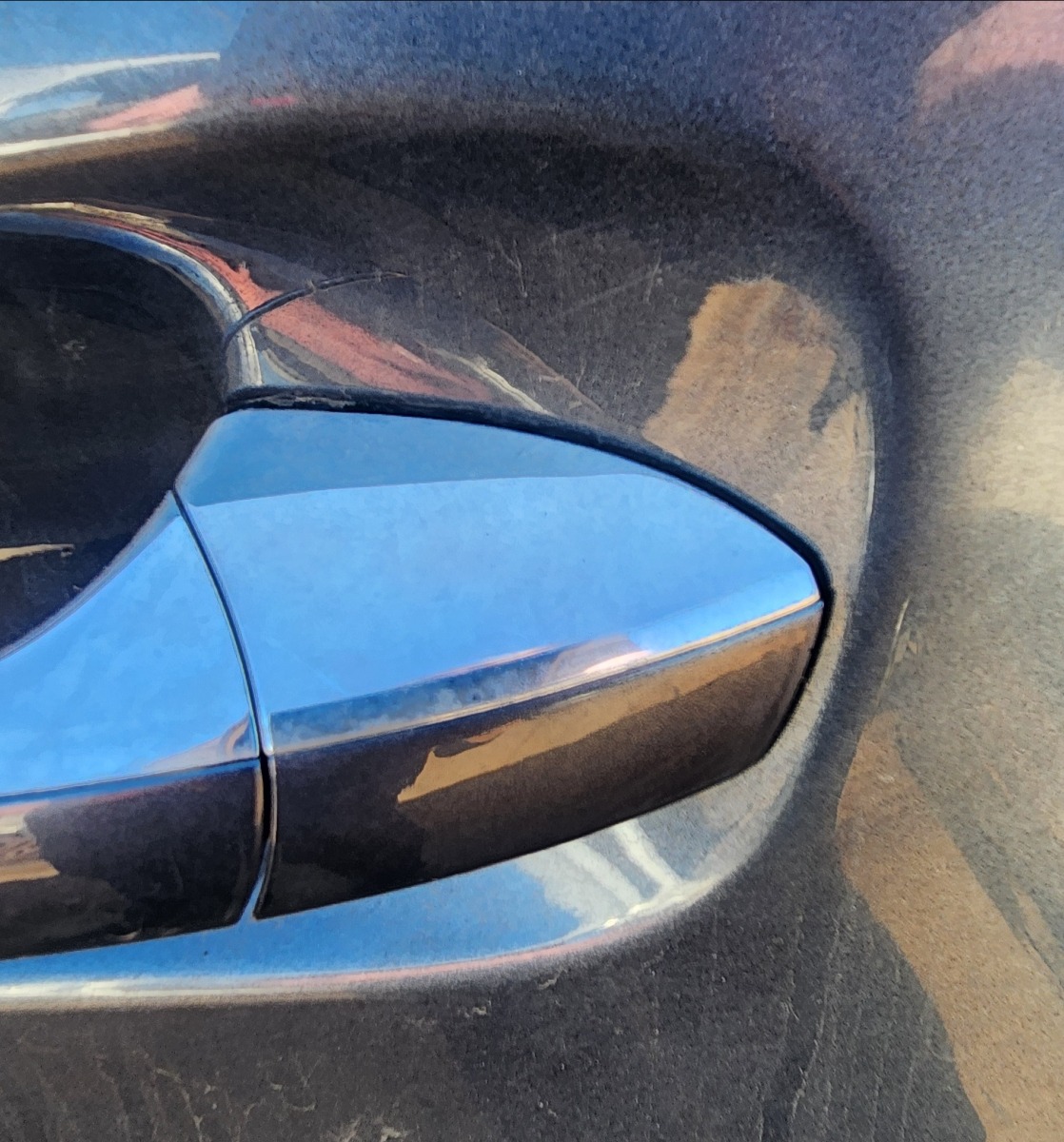 W166 GL63 LEFT REAR OUTER DOOR HANDLE END PIECE