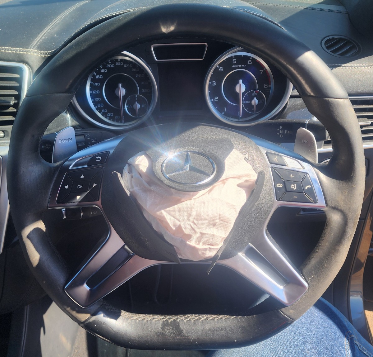 W166 GL63 STEERING WHEEL