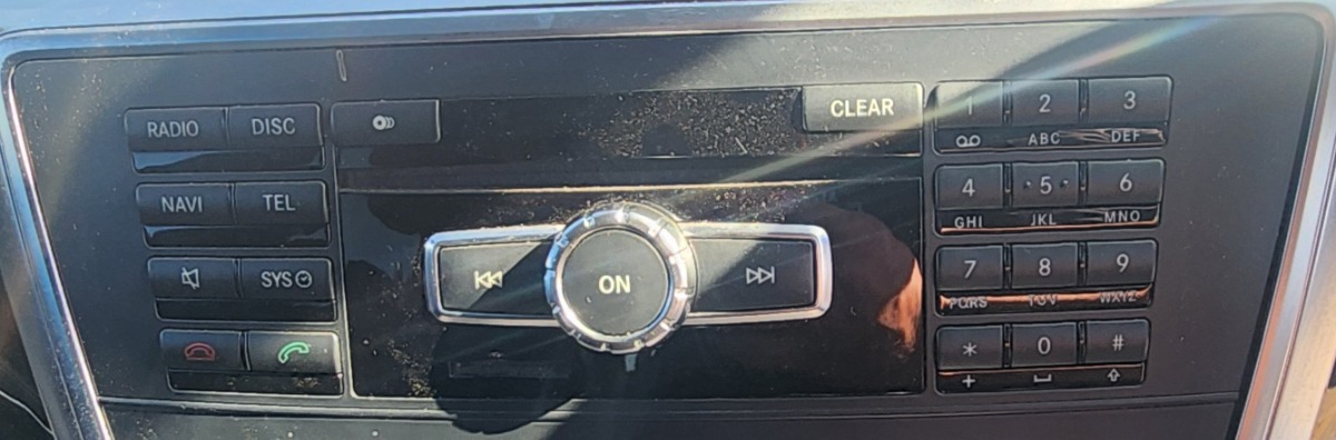 W166 GL63 RADIO