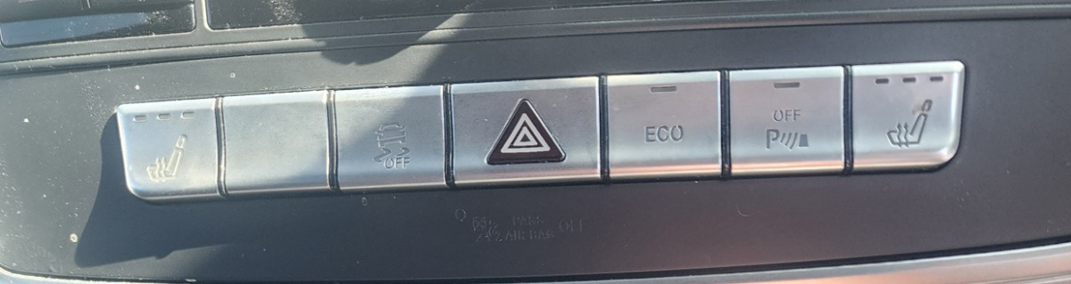 W166 GL63 CENTRE SWITCH PANEL
