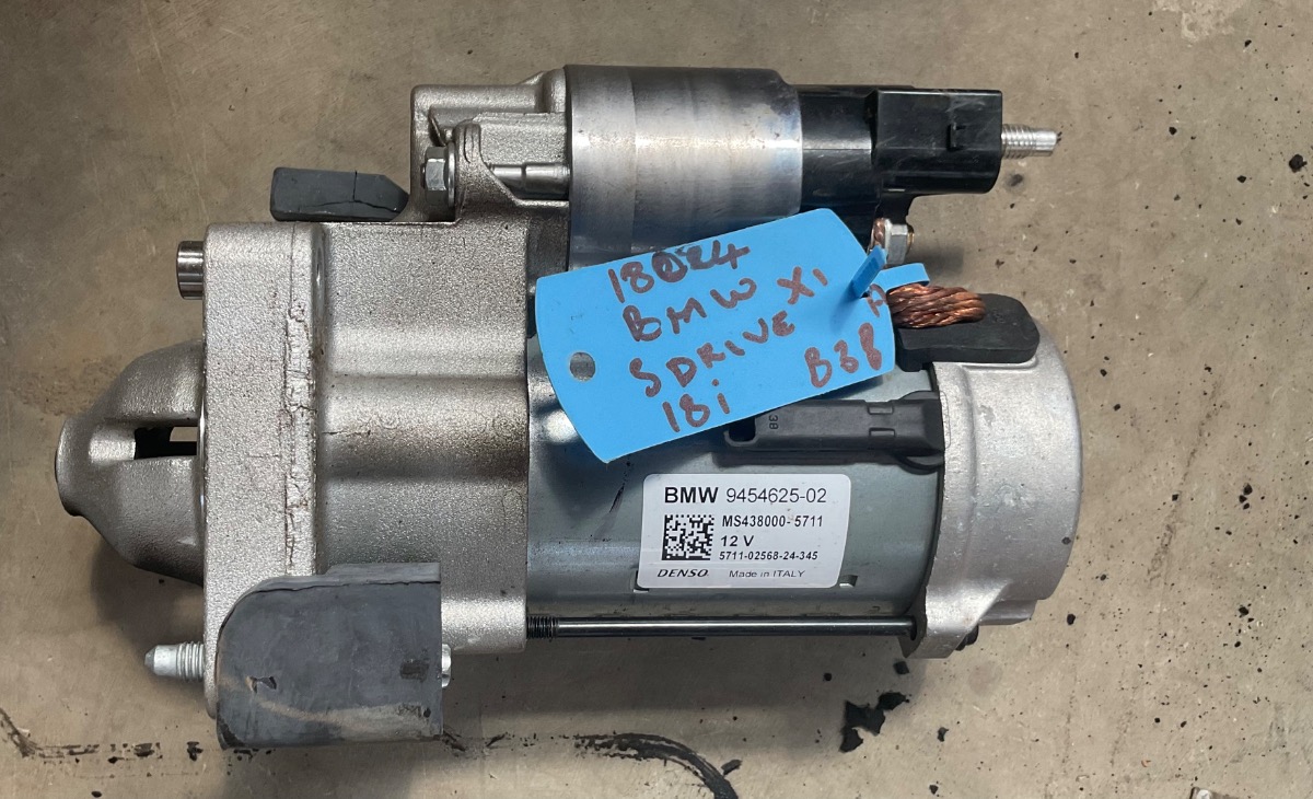 X1 sDRIVE STARTER MOTOR