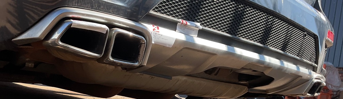 W166 GL63 REAR LOWER SPOILER