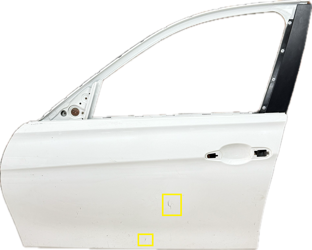 BMW F30 318i-340i, 318I Front Left Door SHELL - HAS SCRATCHES AND DENT