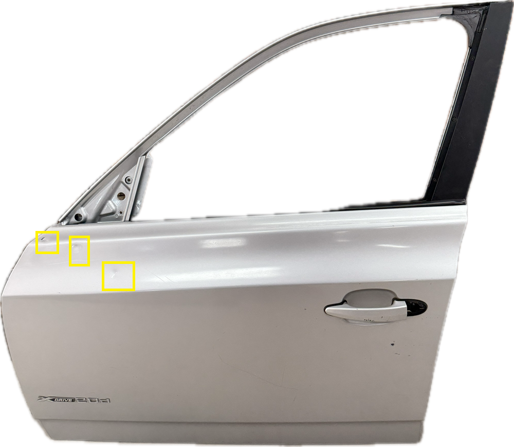 Bmw X3 E83 LEFT FRONT DOOR (SHELL) HAS DENTS