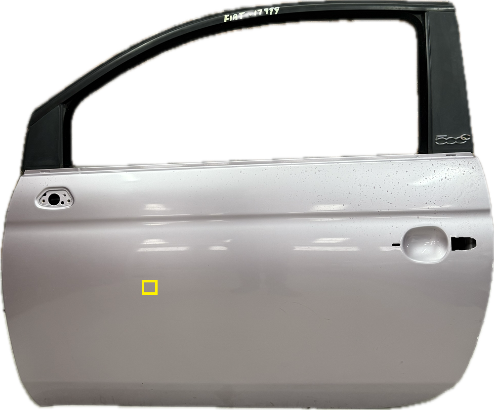 FIAT 500 CABRIOLET LEFT FRONT DOOR SHELL - HAS SMALL DENT
