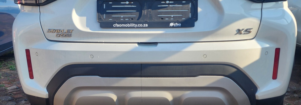 STARLET CROSS REAR BUMPER (SKIN)