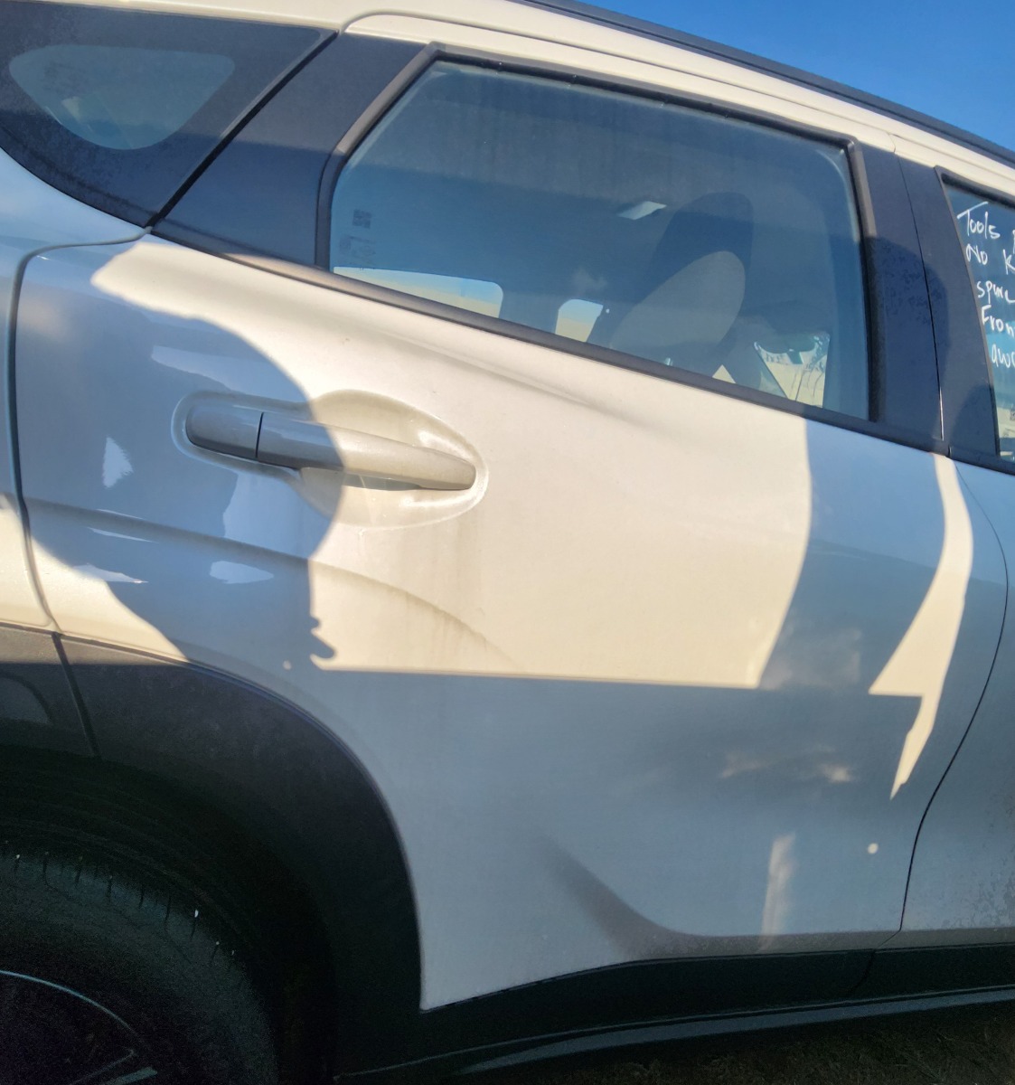 STARLET CROSS RIGHT REAR DOOR (SHELL)